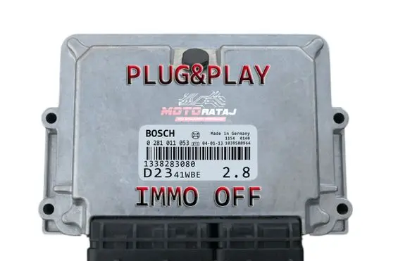 Fiat Ducato Engine control unit/module 1338283080 0281011053 D2341WBE