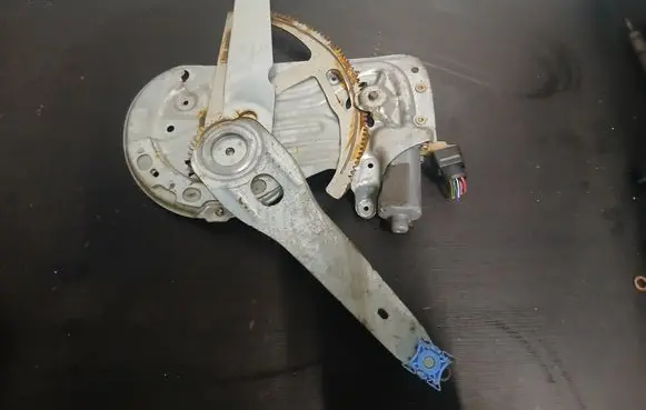 Volvo XC90 Front door window regulator with motor 30699028