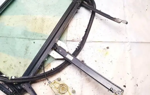 Audi A6 S6 C6 4F Sliding door window regulator with motor 4f0839462b
