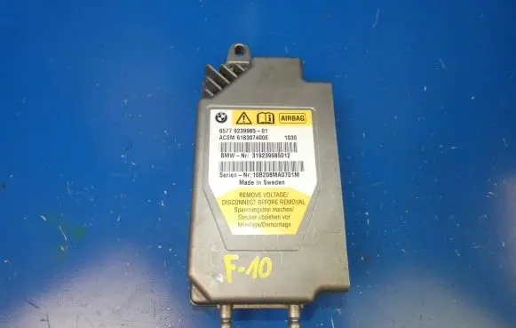 BMW 5 F10 F11 Airbag control unit/module 9239985