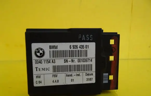 BMW 3 E90 E91 Seat control module 692643501