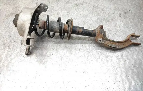 Front shock absorber with coil spring