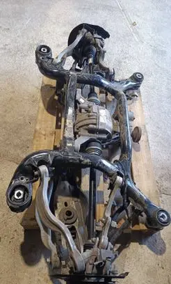 Porsche Cayenne (9Y0 9Y3) Rear axle beam with reductor 0DG500043J 4M4501203N 4M0611306BA