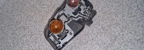 BMW 3 E46 Tail light bulb cover holder 8374807
