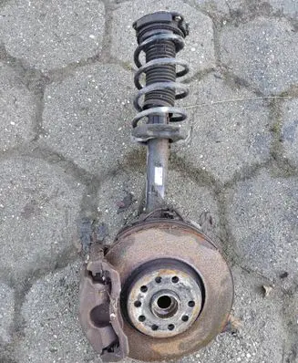 Volkswagen Sharan Front shock absorber/damper 7N0413031J
