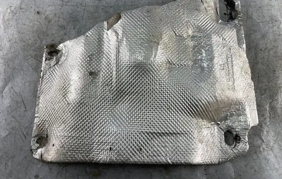 Citroen DS5 Heat shield in engine bay 9687570280