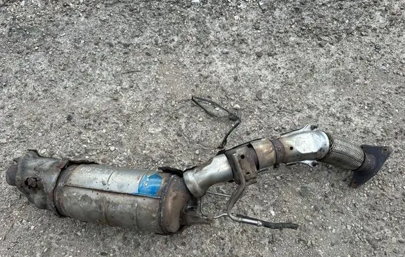 Nissan Qashqai Catalyst/FAP/DPF particulate filter 
