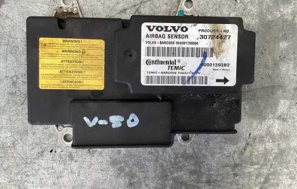 Volvo V50 Airbag control unit/module 30724427 00001393B2 004091700056
