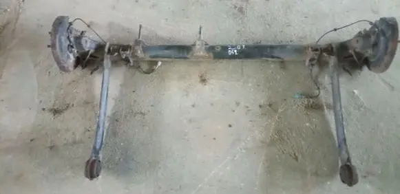 Rear axle beam