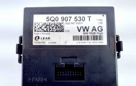 Skoda Octavia Mk3 (5E) Gateway control module 5Q0907530F 5Q0907530T