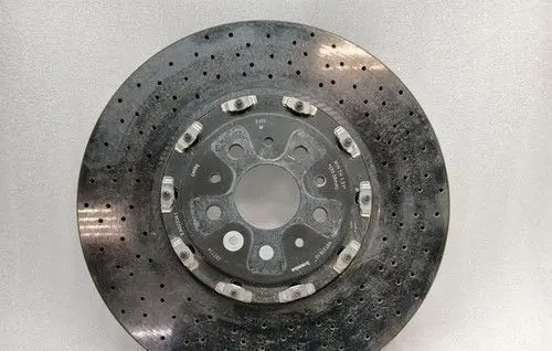 Ferrari California F149 Front brake disc dust cover plate