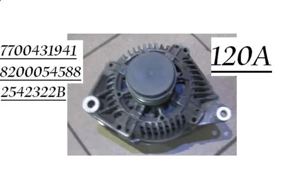 Renault Kangoo II Generator/alternator 7700431941 8200054588
