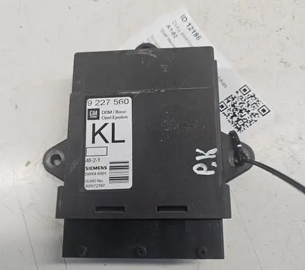 Opel Vectra C Door control unit/module 9227560
