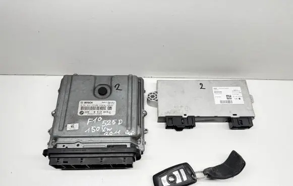 Engine ECU kit and lock set