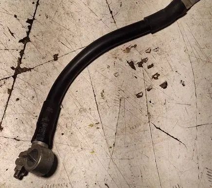 Audi A6 S6 C6 4F Negative earth cable (battery) 4F0971235