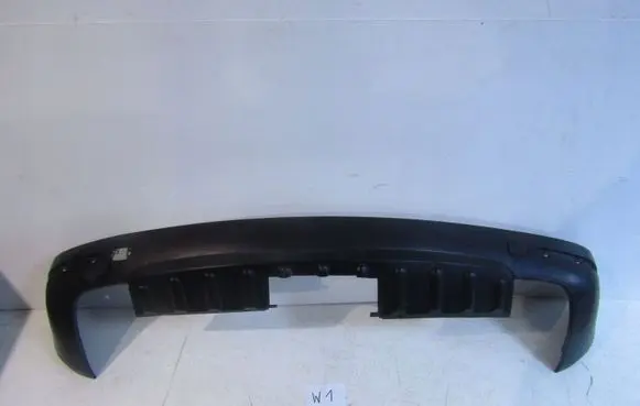 Volkswagen Touareg II Rear bumper lower part trim 7L6807521