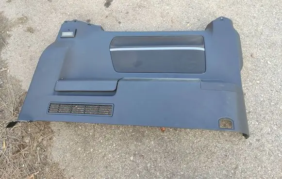Volkswagen Multivan T5 Trunk/boot side trim panel 7h5868715 7h5861329b