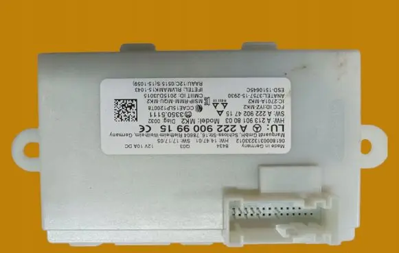 Mercedes-Benz C W205 Other control units/modules A2229009915