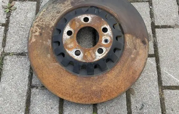 Audi Q7 4M Front brake disc 4M0615301AS