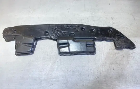 Front bumper foam support bar