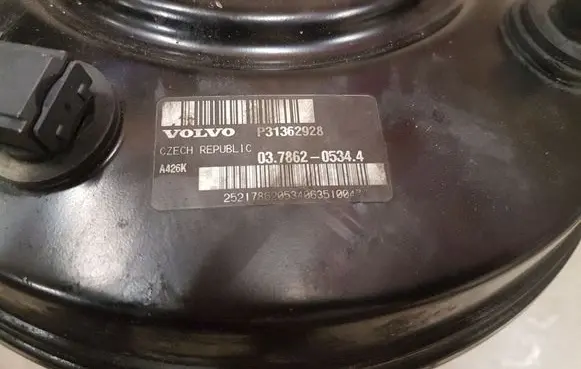 Volvo V40 Brake booster P31362928
