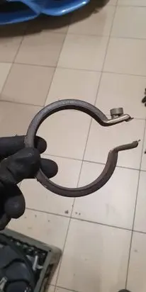 BMW X3 F25 Muffler pipe connector clamp 7804161