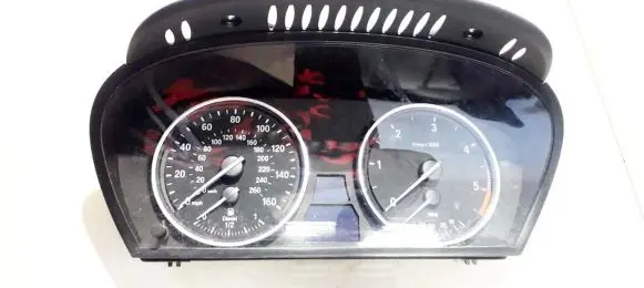 BMW 5 E60 E61 Speedometer (instrument cluster) 62109177262 110.080.213