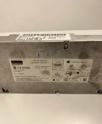 BMW 5 F10 F11 Bluetooth control unit module 9244188 B007AM082544182 2202840
