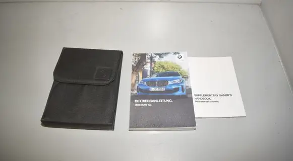 BMW 1 F40 Owners service history hand book 2630914 01402630914 0062198