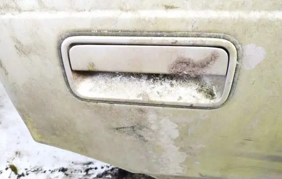 Mazda 626 Front door exterior handle