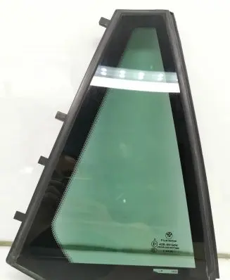 Rear vent window glass
