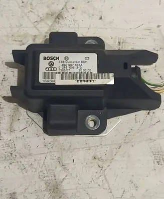 Audi A6 S6 C5 4B ESP acceleration yaw rate sensor 4B0907637A