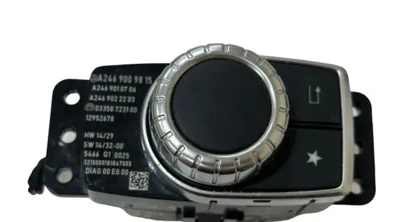 Mercedes-Benz A W176 Multifunctional control switch/knob A2469009815 A2469022203 A2469010706