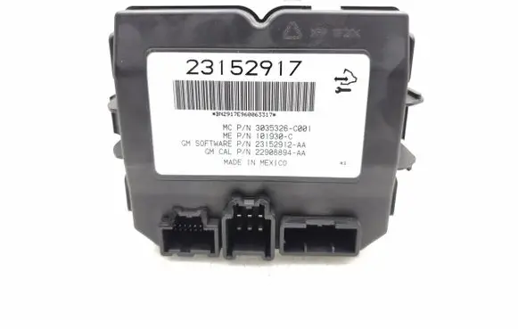 Opel Insignia A Tailgate/trunk control unit/module 23152917