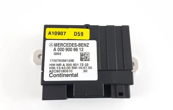Mercedes-Benz C W205 Fuel injection pump control unit/module A0009006612 A0009017202 A2C90180510