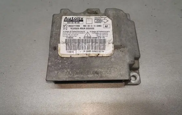 Peugeot 407 Airbag control unit/module 9654717280