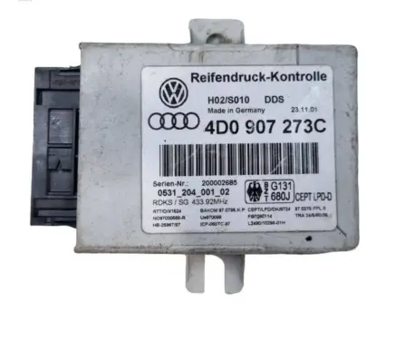 Audi A6 S6 C5 4B Tire pressure control unit 4D0907273C