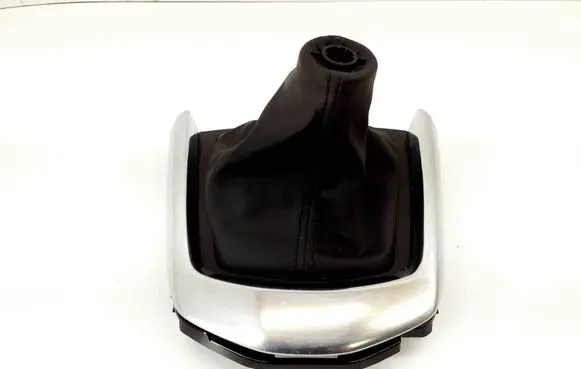 Gear lever shifter trim leather/knob