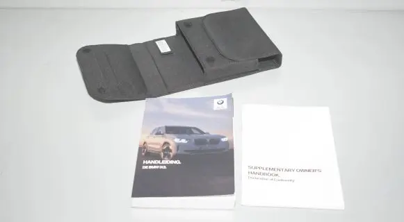 BMW X3 G01 Owners service history hand book 5A1EF64 01405A1EF64 5A1FB07