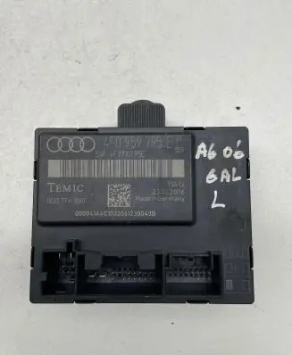 Audi A6 S6 C6 4F Door control unit/module 4F0959795E 4F0910795E 0033TFK0001