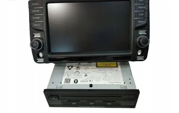 Volkswagen e-Golf Radio/CD/DVD/GPS head unit 5G0035021A 5G0919606