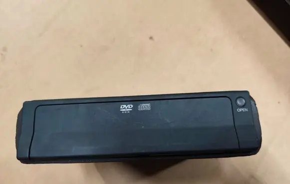 Navigation unit CD/DVD player