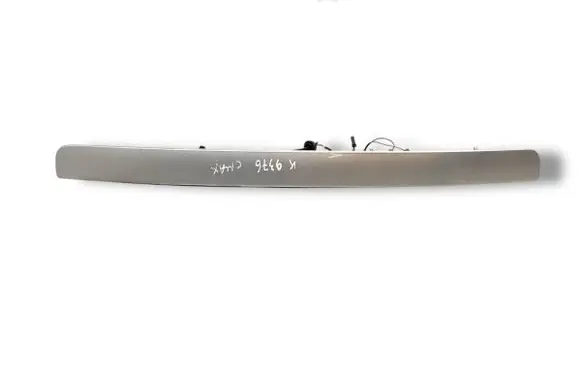 Trunk door license plate light bar