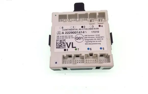 Mercedes-Benz C W205 Door control unit/module A2229001414