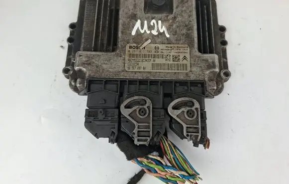 Peugeot 206 Engine control unit/module 9656709780 0281011783
