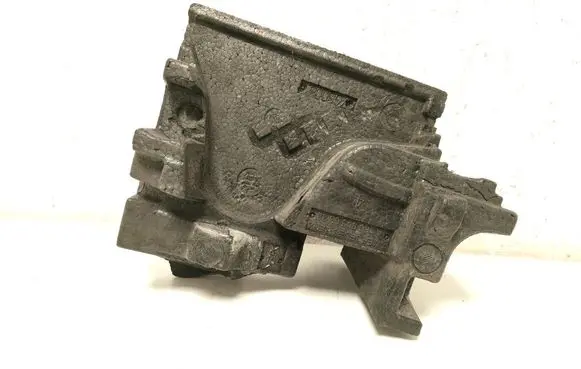 Front bumper foam support bar