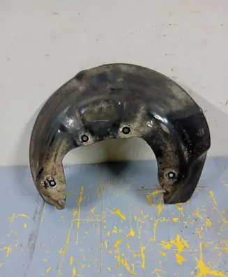Audi A6 S6 C6 4F Front brake disc dust cover plate 4F0615312A 36705
