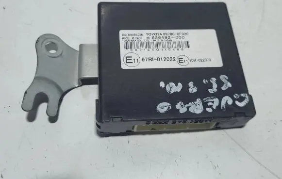 Toyota Corolla Verso AR10 Immobilizer control unit/module 897800F020 626492000 97RI012022