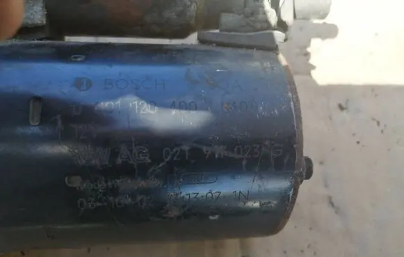 Skoda Fabia Mk1 (6Y) Starter motor 0001120400 02T911023G