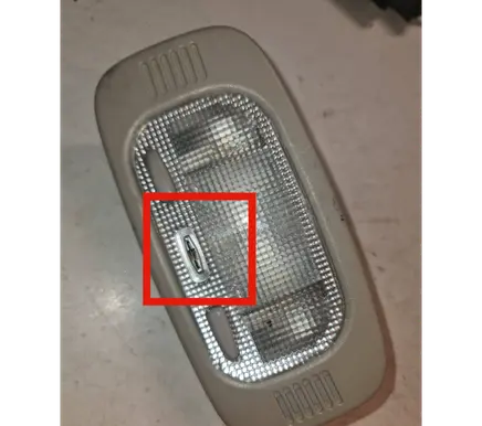 Peugeot 307 Other interior light 9644989677 226607 215264